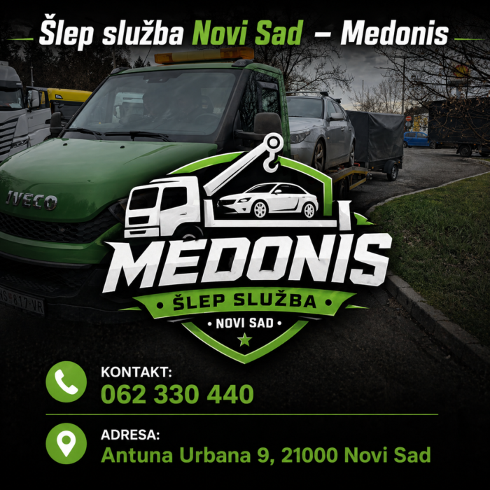Šlep služba Novi Sad – Medonis
