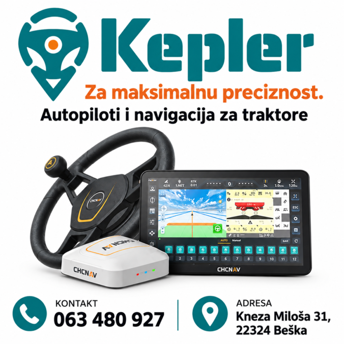 Autopiloti i navigacija za traktore – Kepler